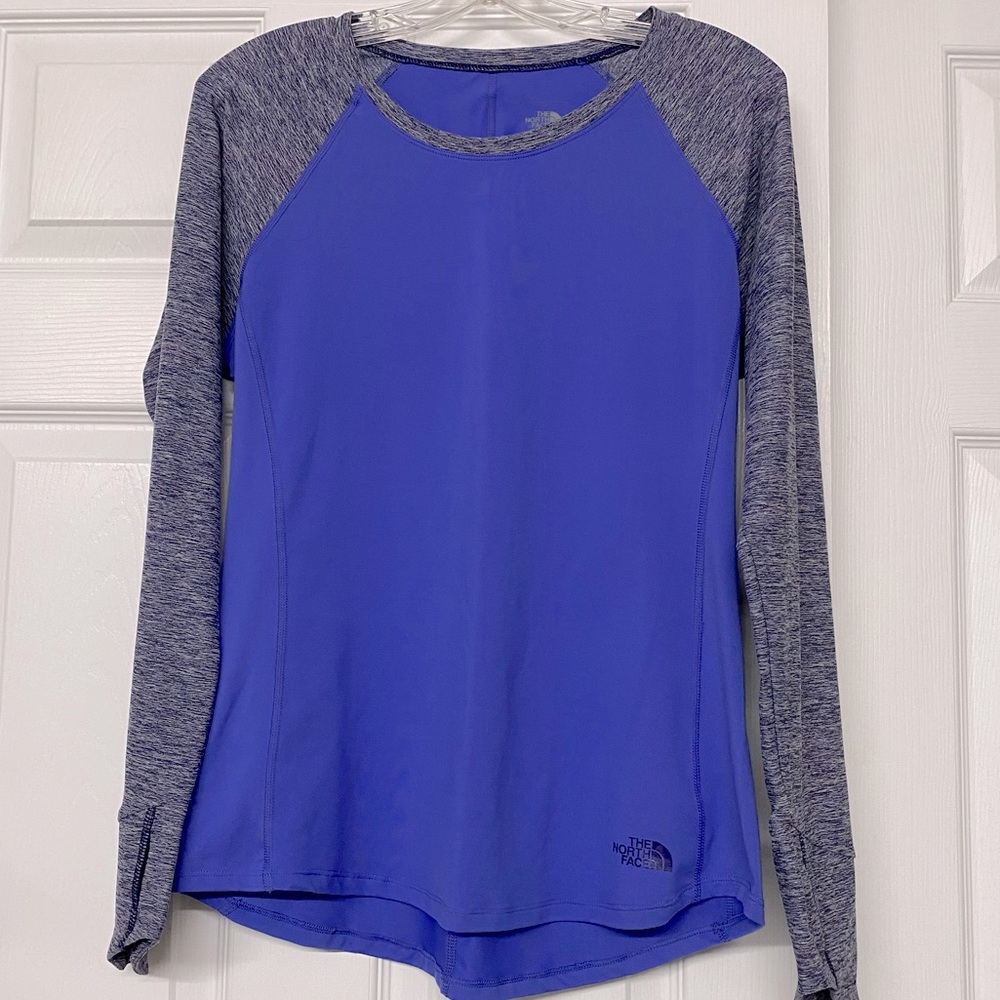 The North Face Baseball Style Base Layer Active Wear Top Sz M
